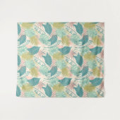 Farbenfrohe Tapisserien aus Leaf Wandteppich (Vorderseite (Horizontal))