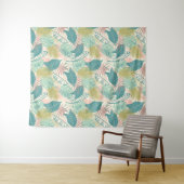 Farbenfrohe Tapisserien aus Leaf Wandteppich (Beispiel (Horizontal))