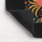 Farbenfrohe Taschentustration Mousepad (Ecke)
