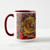 Farbenfrohe Tasse (Links)