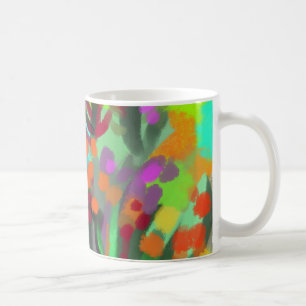 Farbenfrohe Tasse