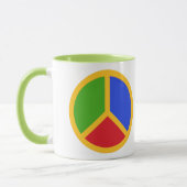 Farbenfrohe Tasse (Links)