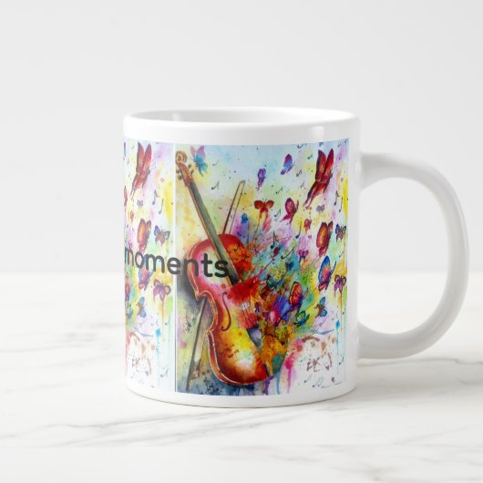 Farbenfrohe Tasse (Rechts)