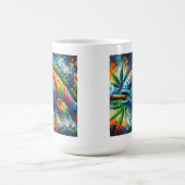 Farbenfrohe Tasse (Mittel)