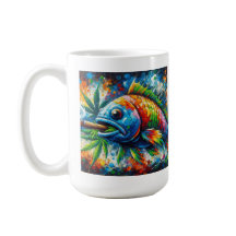 Farbenfrohe Tasse