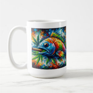 Farbenfrohe Tasse