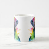 Farbenfrohe Tasse des Dosenpferdes, Cup (Mittel)