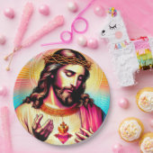 Farbenfrohe Teller aus Papierleder! (Party)