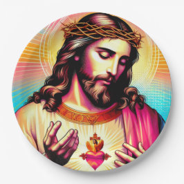 Farbenfrohe Teller aus Papierleder!