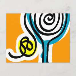 Farbenfrohe Tennis Spiralope