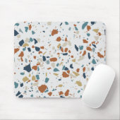 Farbenfrohe Terrazzo Digital Pattern Mousepad (Mit Mouse)