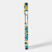 Farbenfrohe Terrazzo Mosaic iPhone Gehäuse Case-Mate iPhone Hülle (Rückseite / Links)