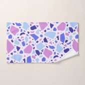 Farbenfrohe Terrazzo Muster Badhandtuch Set (Handtuch)