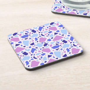 Farbenfrohe Terrazzo Muster Getränkeuntersetzer