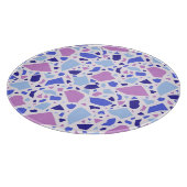Farbenfrohe Terrazzo Muster Schneidebrett (Ecke)