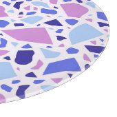 Farbenfrohe Terrazzo Muster Schneidebrett (Ecke)