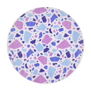 Farbenfrohe Terrazzo Muster Schneidebrett