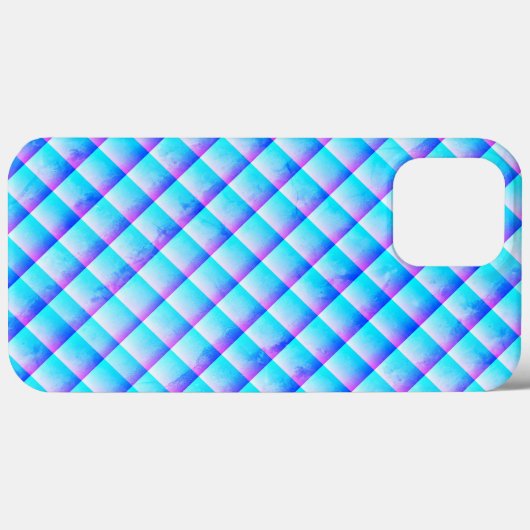 Farbenfrohe Texturquadrate Case-Mate iPhone Hülle (Rückseite (Horizontal))