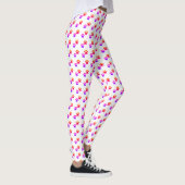 Farbenfrohe tierische Paw Prints Leggings (Rechts)