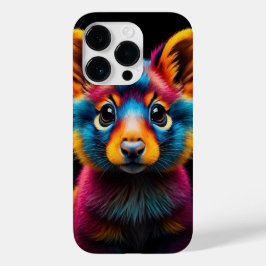 Farbenfrohe Tierwelt Abstrakte Kunst Case-Mate iPhone 14 Pro Hülle