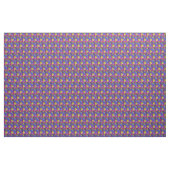 Farbenfrohe Tiger-Dschungelmuster Stoff (Yard (91,4 cm))