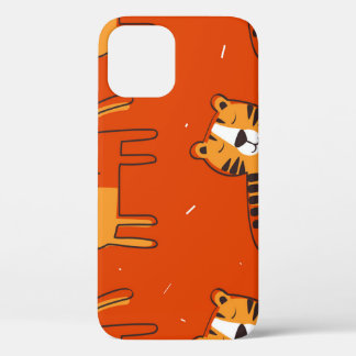 Farbenfrohe Tigers Hand Drawn Decke Case-Mate iPhone Hülle