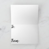 Farbenfrohe Tinsel Weihnachten (Innenseite)