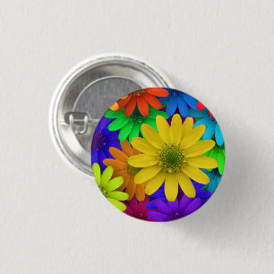 Farbenfrohe Tische Button