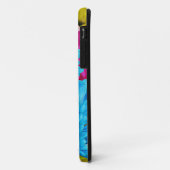 Farbenfrohe Tische Case-Mate iPhone Hülle (Hinten/Links)