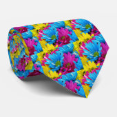 Farbenfrohe Tische Krawatte (Gerollt)