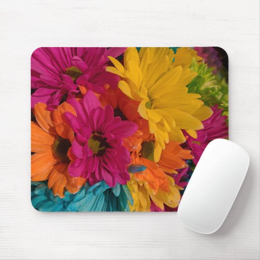 Farbenfrohe Tische Mousepad (Mit Mouse)