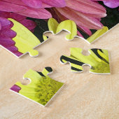 Farbenfrohe Tische Puzzle (Seite)