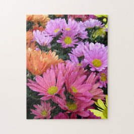 Farbenfrohe Tische Puzzle