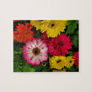 Farbenfrohe Tische Puzzle