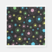 Farbenfrohe Tische Serviette (Vorderseite)