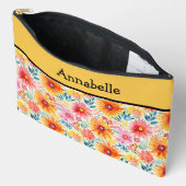 Farbenfrohe Tischtücher drucken großen Zubehörbeut Zubehörtasche (Offen)