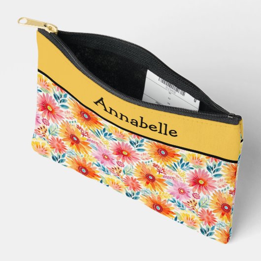 Farbenfrohe Tischtücher Kleines Zubehör Beutel (Offen)