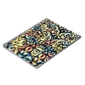 Farbenfrohe Torschatten Notizblock (Linke Seite)