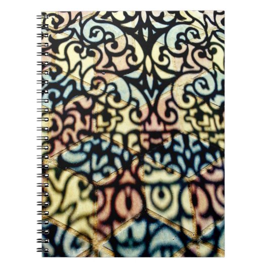 Farbenfrohe Torschatten Notizblock (Vorderseite)