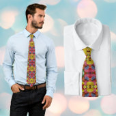 Farbenfrohe Totally Frucht Candy Krawatte