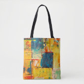 Farbenfrohe Totasche Tasche (Vorderseite)