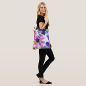 Farbenfrohe Tote Tasche - Stilvoll und einzigartig (Am Model)