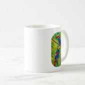 Farbenfrohe Toucan Bird Art Kaffeetasse (VorderseiteRechts)