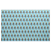 Farbenfrohe Toucan Bird auf Branchentextur Stoff (Yard (91,4 cm))