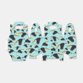 Farbenfrohe Toucan Tropical Bird Muster Geschenkschachtel (Ungefaltet)