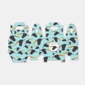 Farbenfrohe Toucan Tropical Bird Muster Geschenkschachtel (Ungefaltet)