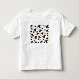 Farbenfrohe Toucan Tropical Bird Muster Kleinkind T-shirt