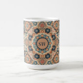 Farbenfrohe traditionelle marokkanische Muster Kaffeetasse (Mittel)
