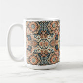 Farbenfrohe traditionelle marokkanische Muster Kaffeetasse (Links)