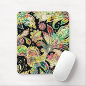 Farbenfrohe traditionelle Paisley-Muster Mousepad (Mit Mouse)